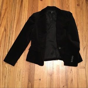 Talbots One Button Velvet Blazer!